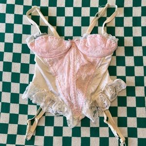 Vintage Y2K Lingerie Top